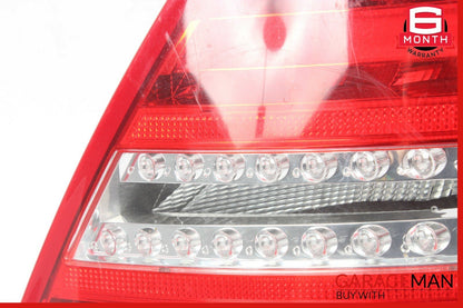 12-15 Mercedes W204 C250 C63 AMG Rear Right Side Taillight Tail Light Lamp OEM