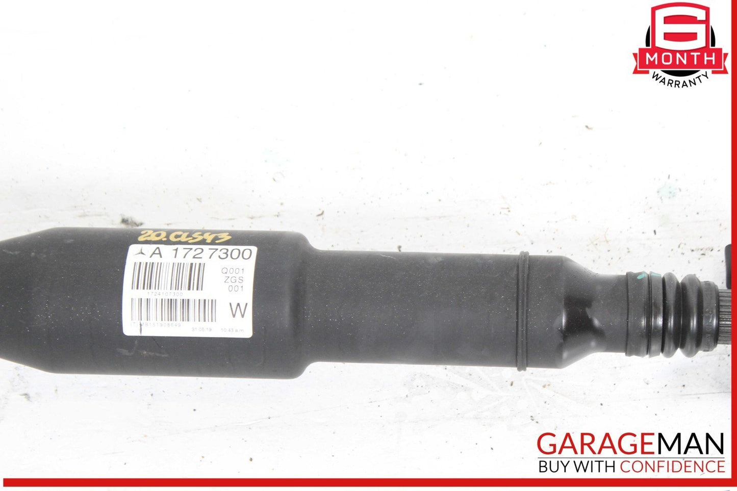 16-20 Mercedes R172 SLC43 SLC300 Rear Axle Driveshaft Drive Shaft Propeller OEM