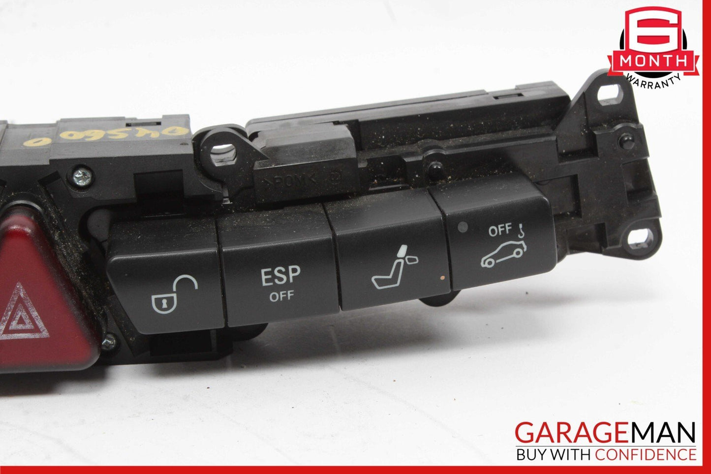 03-06 Mercedes W220 S600 S55 AMG Center Dash Switch ESP Hazard Door Lock Control
