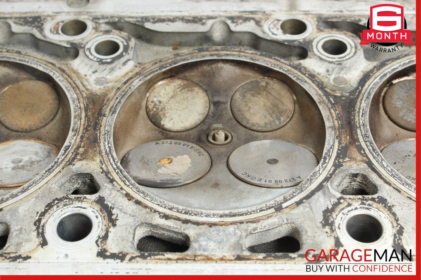 08-11 Mercedes W204 C300 3.0L V6 Engine Motor Right Side Cylinder Head RWD OEM