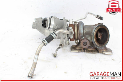 15-20 Mercedes W166 GLE400 Left Side Turbocharger Turbo Charger Manifold OEM