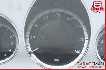 10-13 Mercedes W212 E350 E550 Instrument Cluster Speedometer 2129001910 OEM