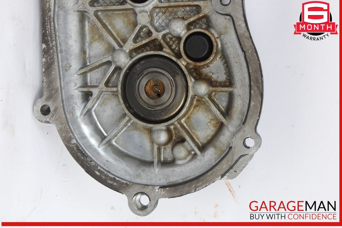 05-13 Mercedes W221 S400 Hybrid Front Left Side Engine Timing Chain Cover Plate