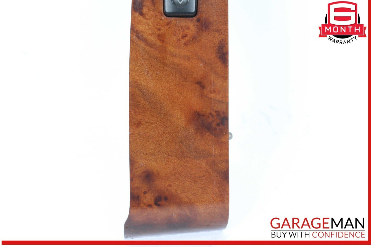 03-06 Mercedes W215 CL500 Front Right Side Door Window Switch Trim Bezel Wood