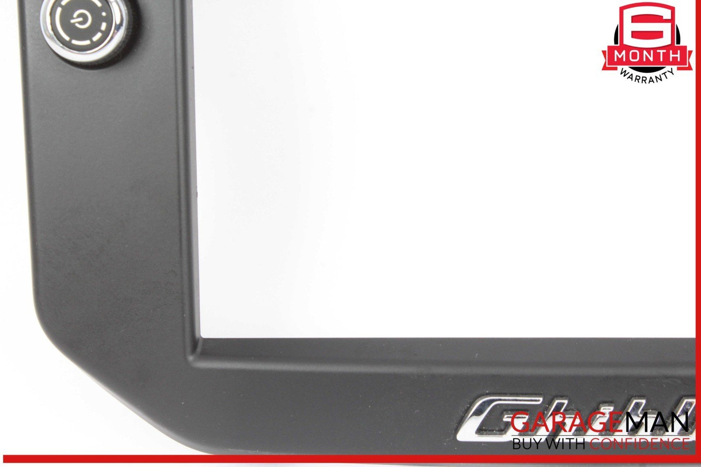 14-17 Maserati Ghibli Dashboard Dash Display Screen Trim Bezel Cover Black OEM