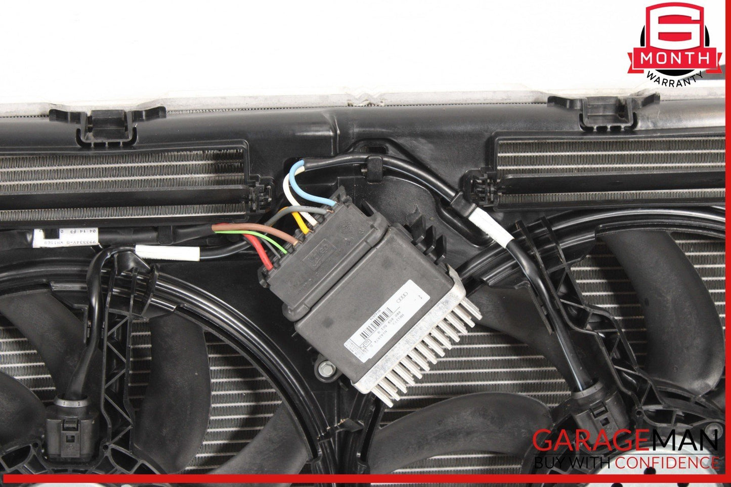 09-16 Audi A5 Q5 2.0L Engine Cooling Radiator AC A/C Condenser Assembly OEM