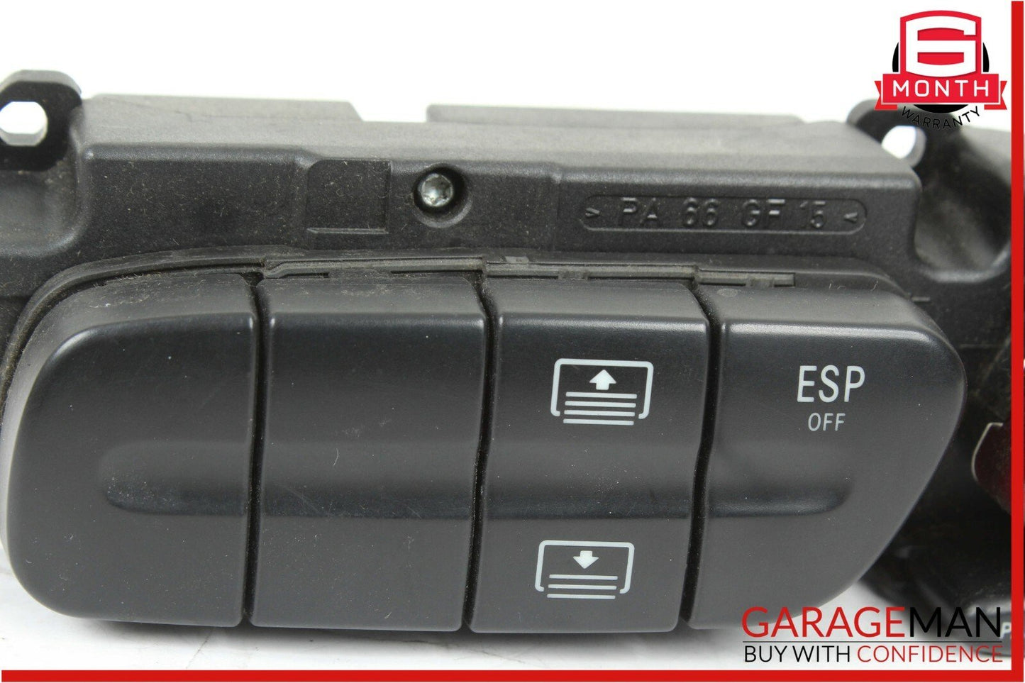 01-04 Mercedes CLK500 C240 Center Dash Hazard Light Door Lock Control Switch OEM