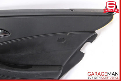 06-11 Mercedes W219 CLS500 CLS550 Rear Right Interior Door Panel Cover Black