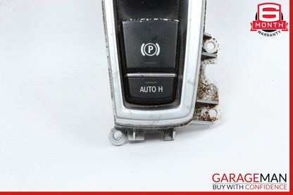 13-19 BMW 650i F06 Electronic Parking Button Switch w/Trim OEM