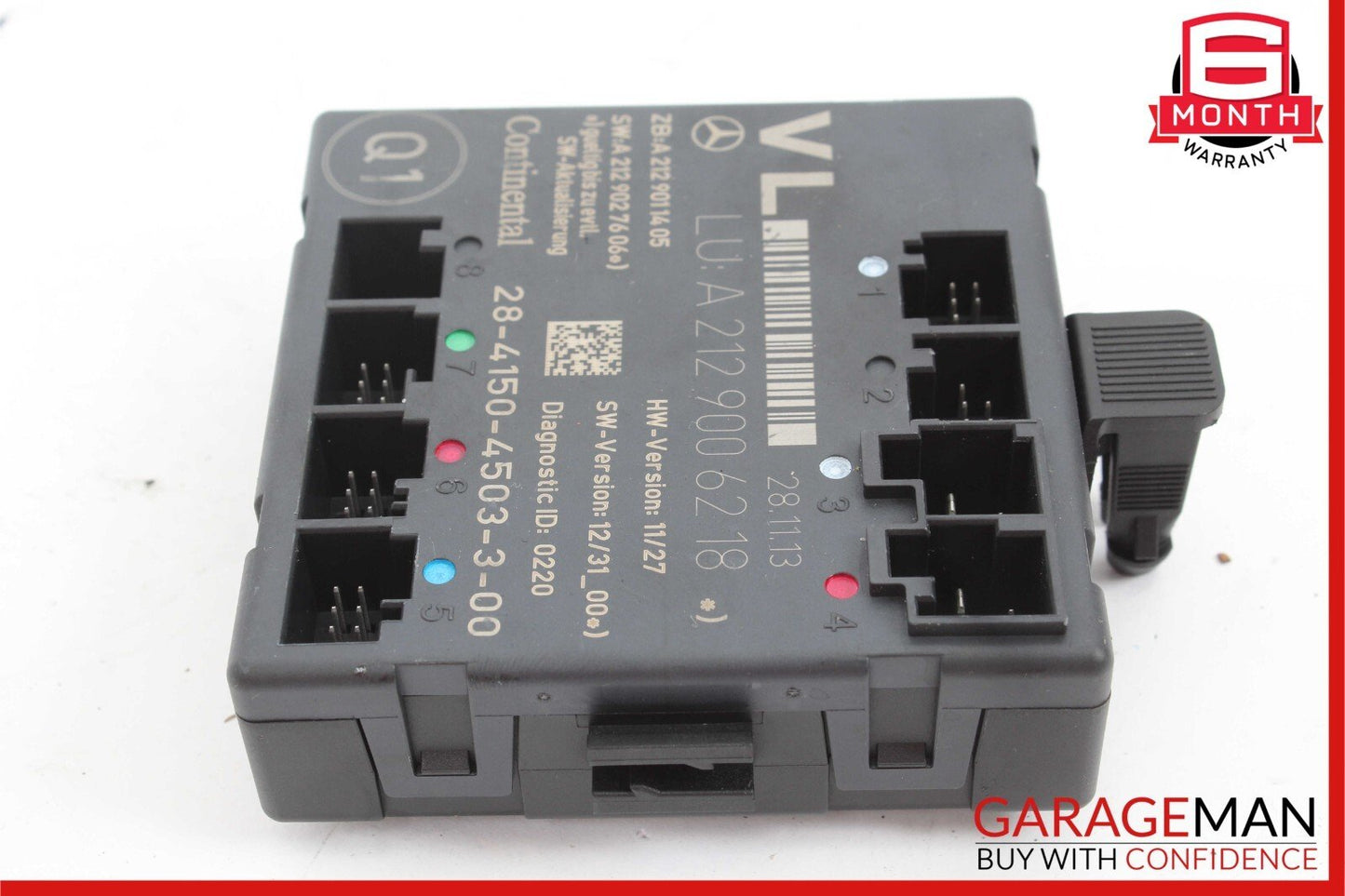 08-14 Mercedes W204 C250 C300 Front Left Driver Side Door Control Module Unit