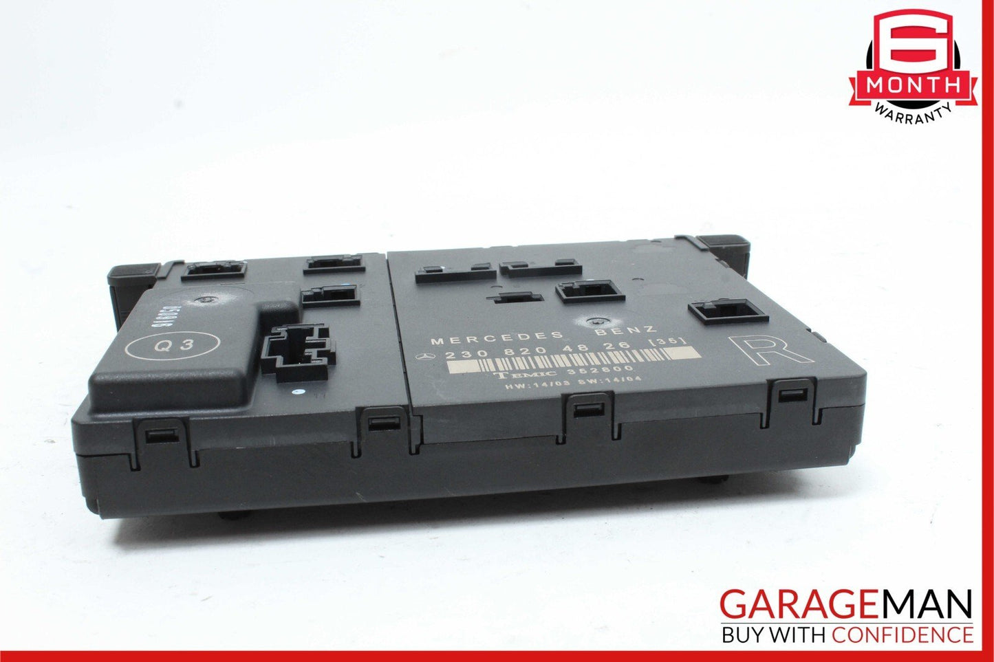 03-08 Mercedes R230 SL500 SL63 Front Right Side Door Control Module Unit