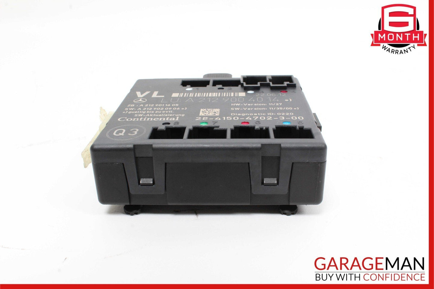 08-18 Mercedes W212 E350 E400 C250 Front Left Side Door Control Module Unit OEM