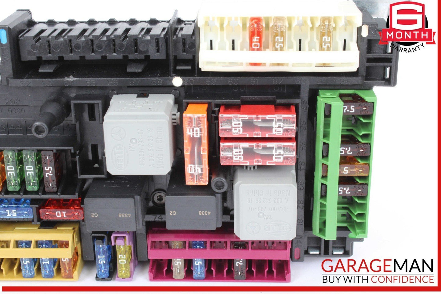15-18 Mercedes W212 E350 Rear SAM Module Relay Fuse Box 2129004022 OEM
