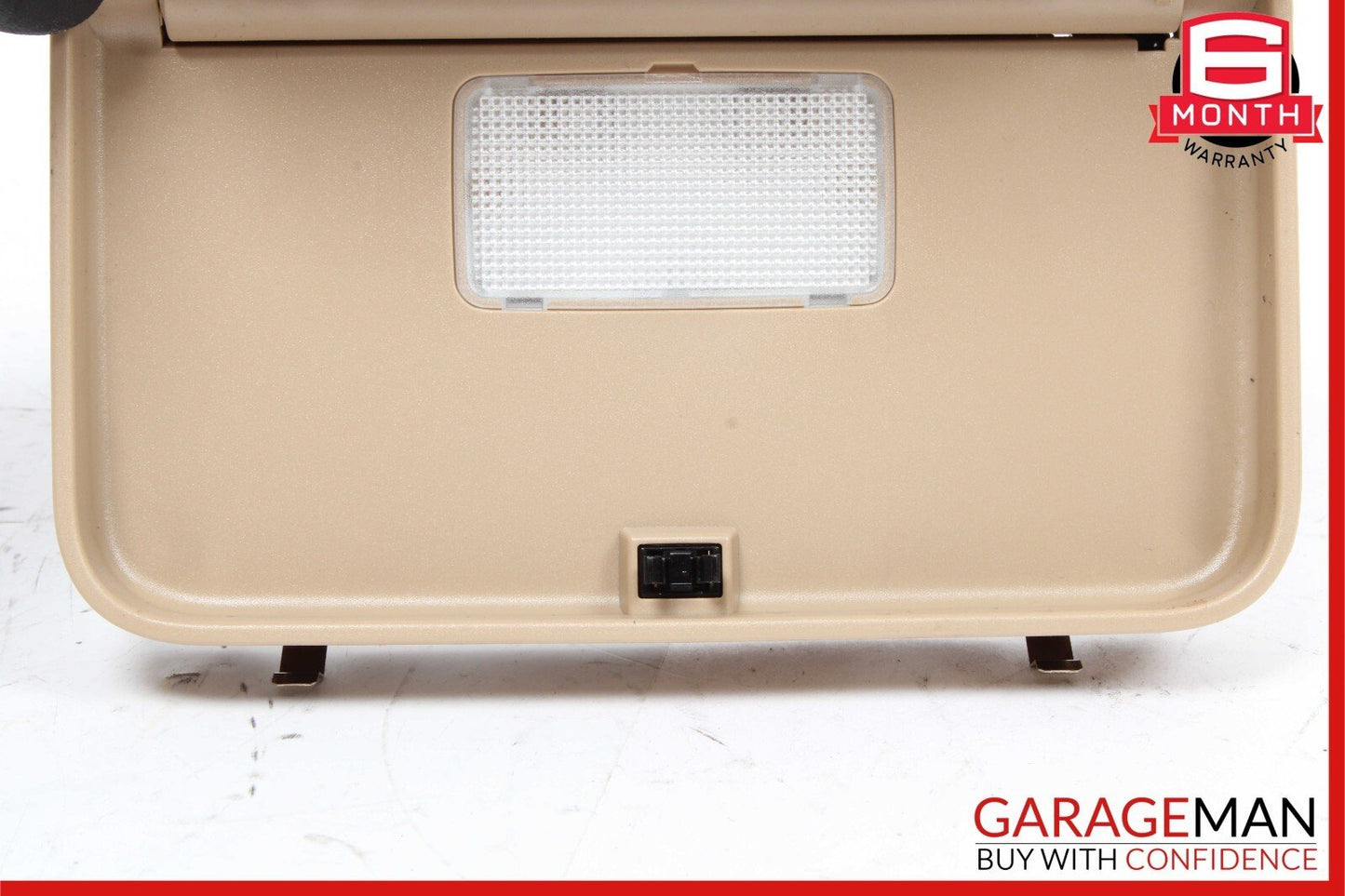 07-13 Mercedes W221 S550 S450 S600 Rear Upper Overhead Vanity Mirror Brown