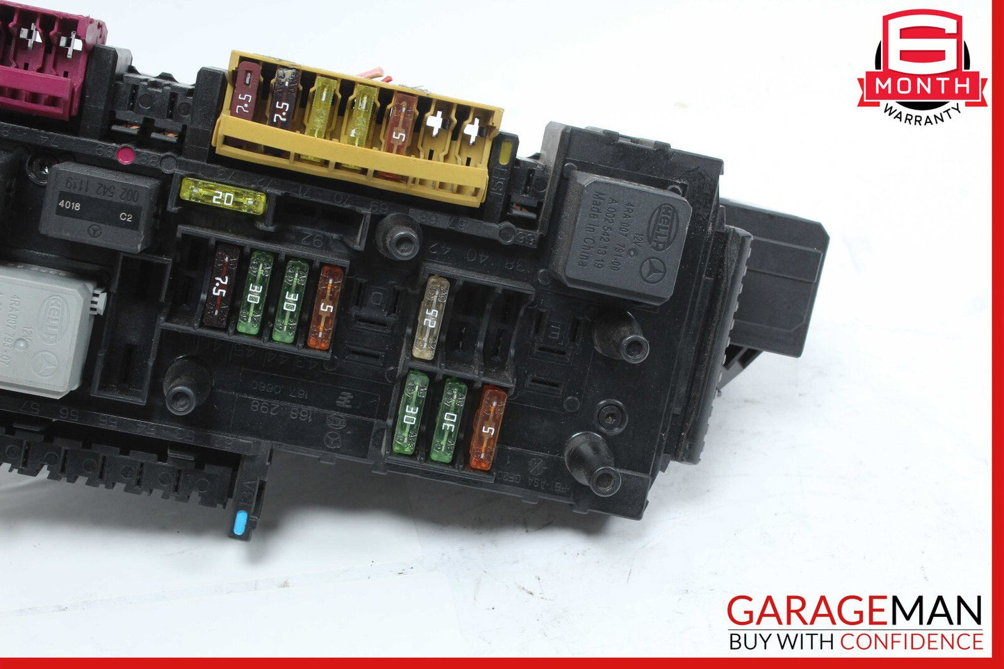 12-14 Mercedes W204 C250 Rear SAM Module Fuse Relay Box Assembly OEM