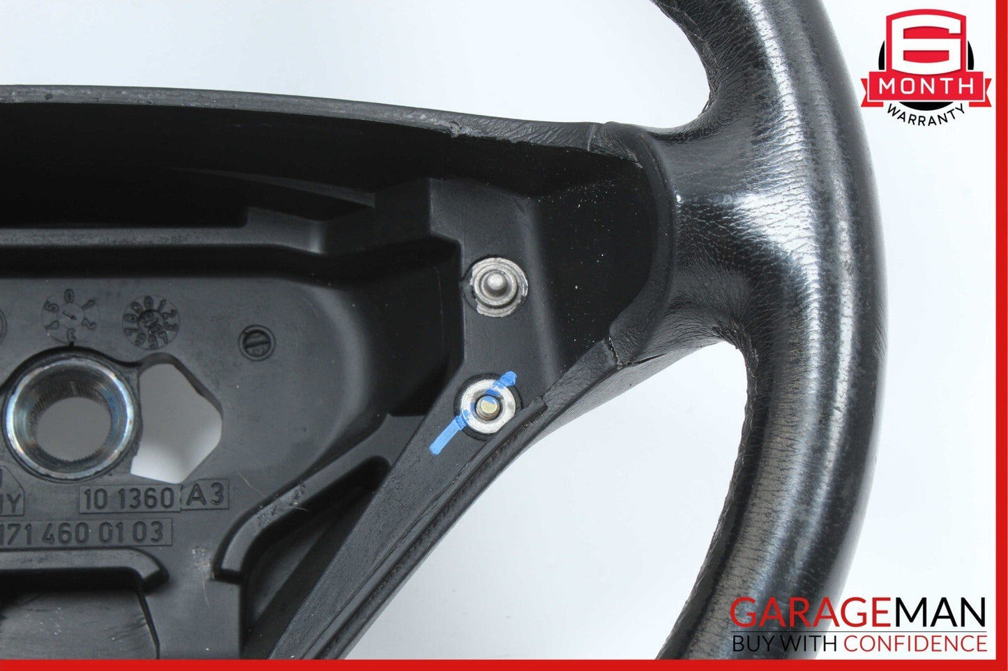 05-07 Mercedes W203 C230 SLK280 SLK350 Sport Steering Wheel Black OEM