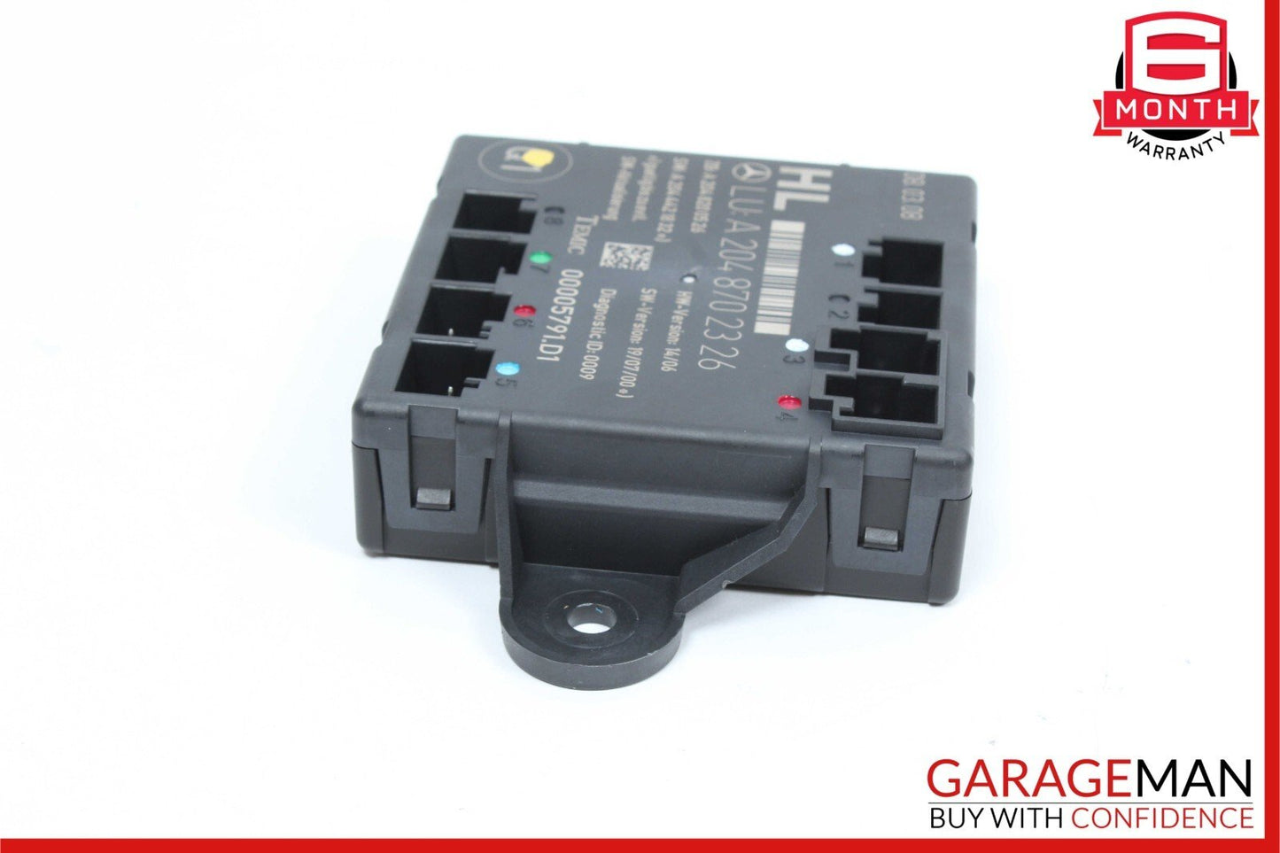 08-14 Mercedes W204 C300 C350 Rear Left Side Door Control Module 2048702326 OEM