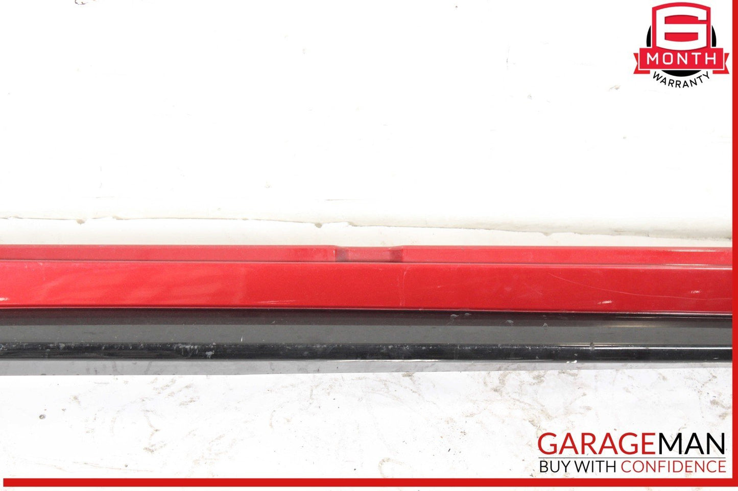 16-21 Jaguar XF Right Passenger Side Rocker Panel Skirt Red OEM