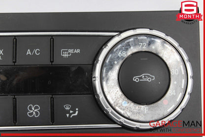 12-14 Mercedes W204 C250 C63 AMG C300 AC A/C Heater Climate Control w/ Trim OEM