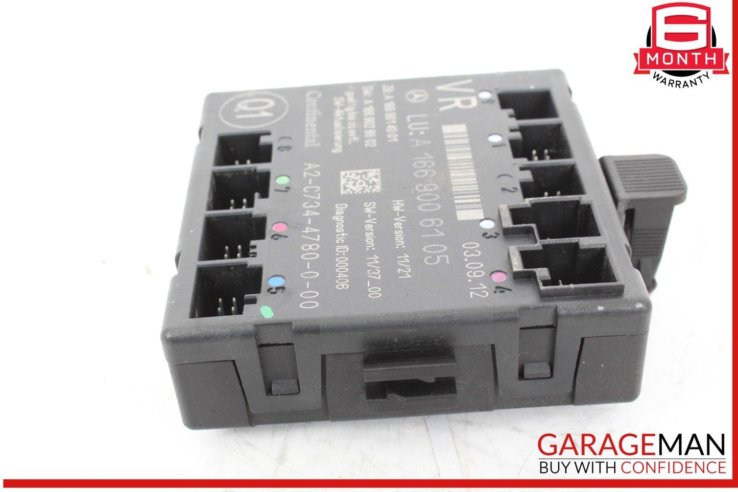 12-20 Mercedes X166 GL450 CLA45 AMG Front Right Side Door Control Module OEM