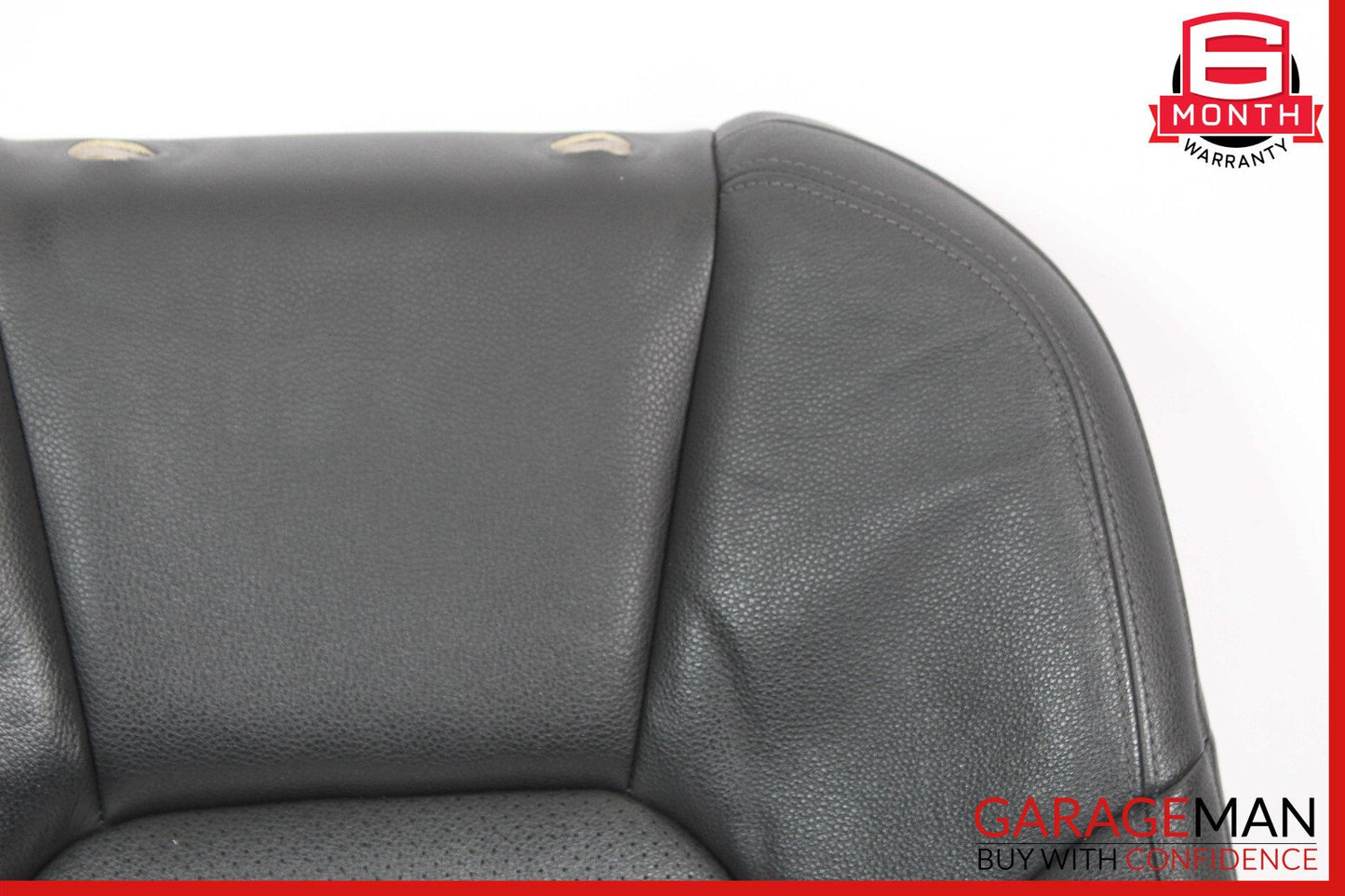 11-17 Porsche Cayenne 958 Front Left Top Upper Seat Cushion Cover Black