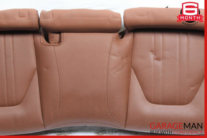 14-17 Maserati Ghibli Rear Bench Lower Bottom Seat Cushion Cover Leather Brown