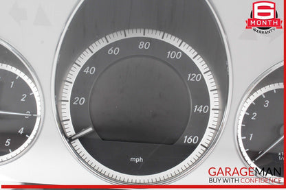 10-13 Mercedes W212 E350 Wagon Speedometer Odometer Instrument Cluster Gauge OEM