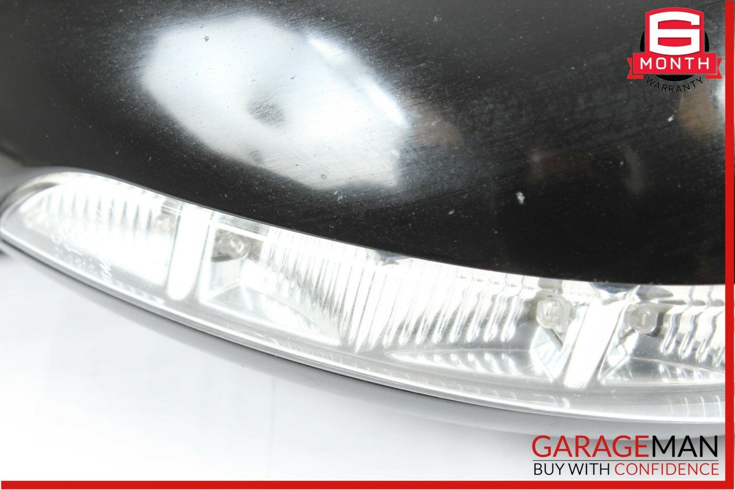 07-09 Mercedes W221 S550 S600 Front Left Side Mirror Door Rear View Black