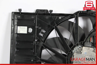 10-16 Porsche Panamera 970 Radiator Engine Electric Cooling Fan Assembly OEM