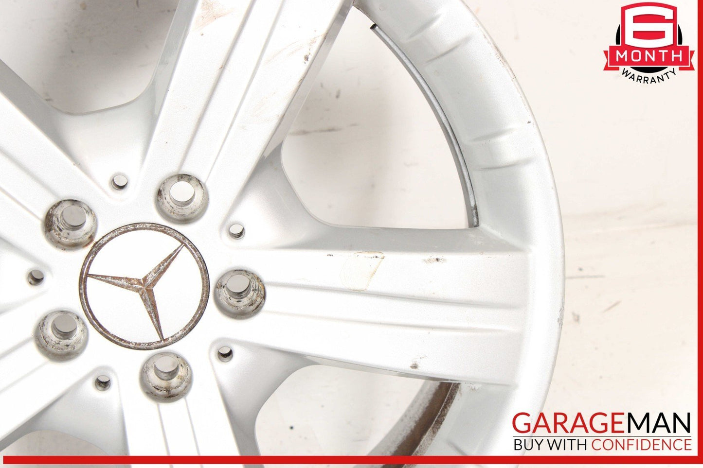 07-12 Mercedes X164 GL350 GL450 8 X 18" R18 Wheel Rim Silver 1644010602 OEM