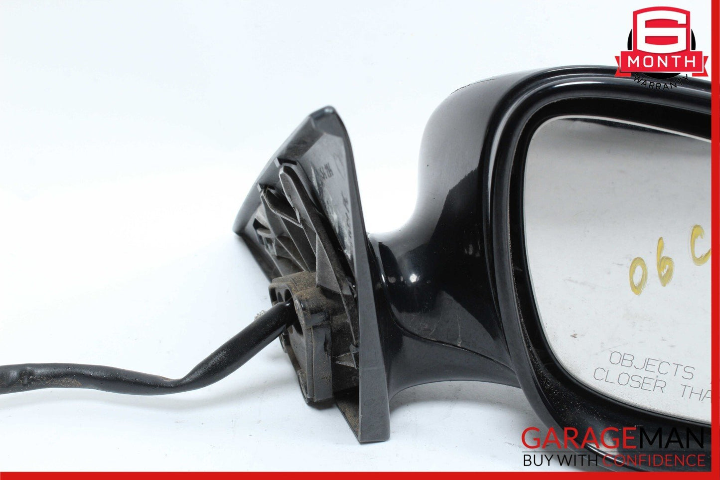 06-08 Mercedes W219 CLS500 Front Right Side Mirror Door Rear View Black OEM