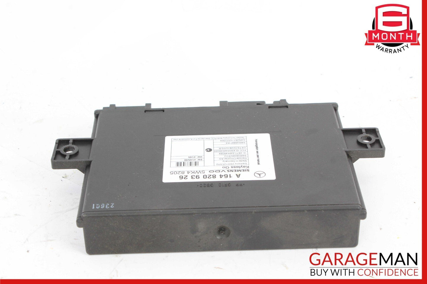 06-12 Mercedes X164 GL450 GL550 ML350 Keyless Go Control Module 1648206285 OEM