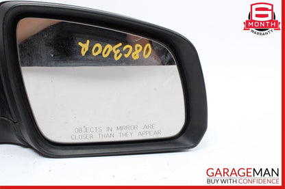 08-09 Mercedes W204 C300 C63 AMG Front Right Side Rear View Door Mirror Black