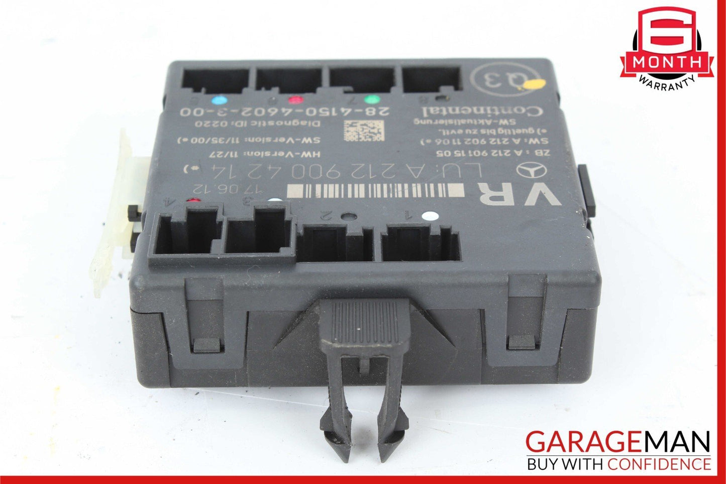 08-18 Mercedes W204 C250 SLK250 Front Right Side Door Control Module Unit OEM