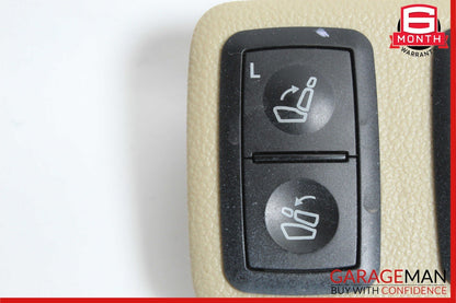 07-12 Mercedes X164 GL450 GL320 3rd Row Seat Folding Power Switch Button Brown