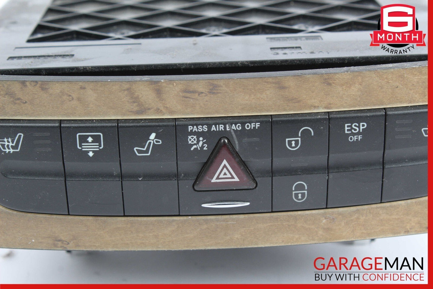03-09 Mercedes W211 E350 CLS550 Hazard Light Door Lock Control Switch Module OEM