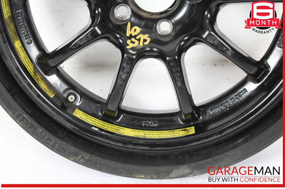 03-12 Mercedes R230 SL500 SL550 Emergency Spare Tire Wheel Donut Rim 17" 17 OEM