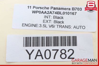 10-18 Porsche Panamera 970 Tire Pressure Monitoring System Control Module OEM