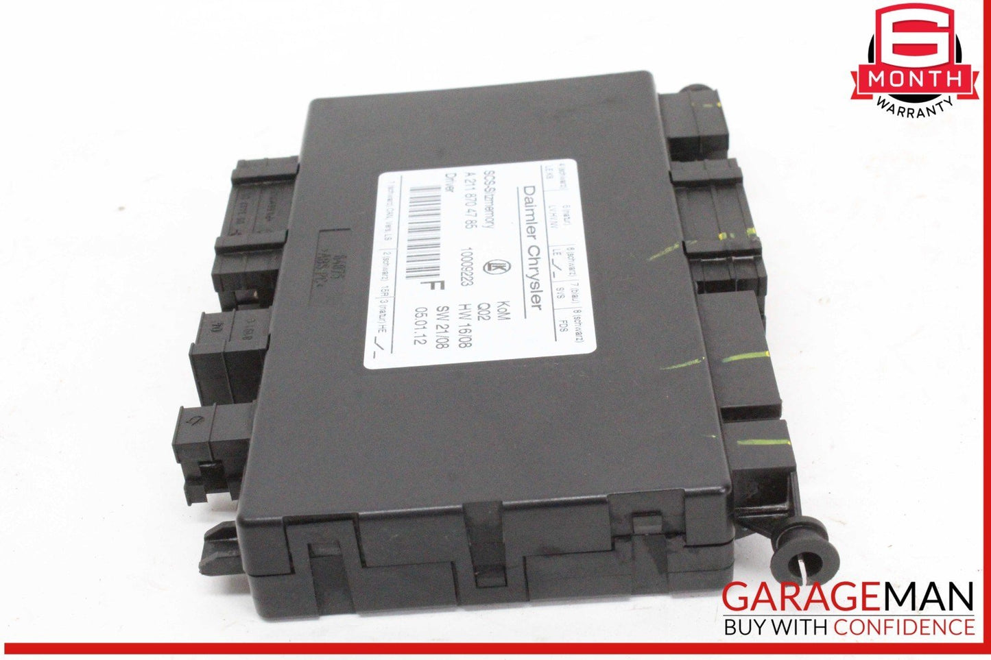 03-12 Mercedes X164 GL450 4MATIC Front Left Side Seat Control Module Unit OEM