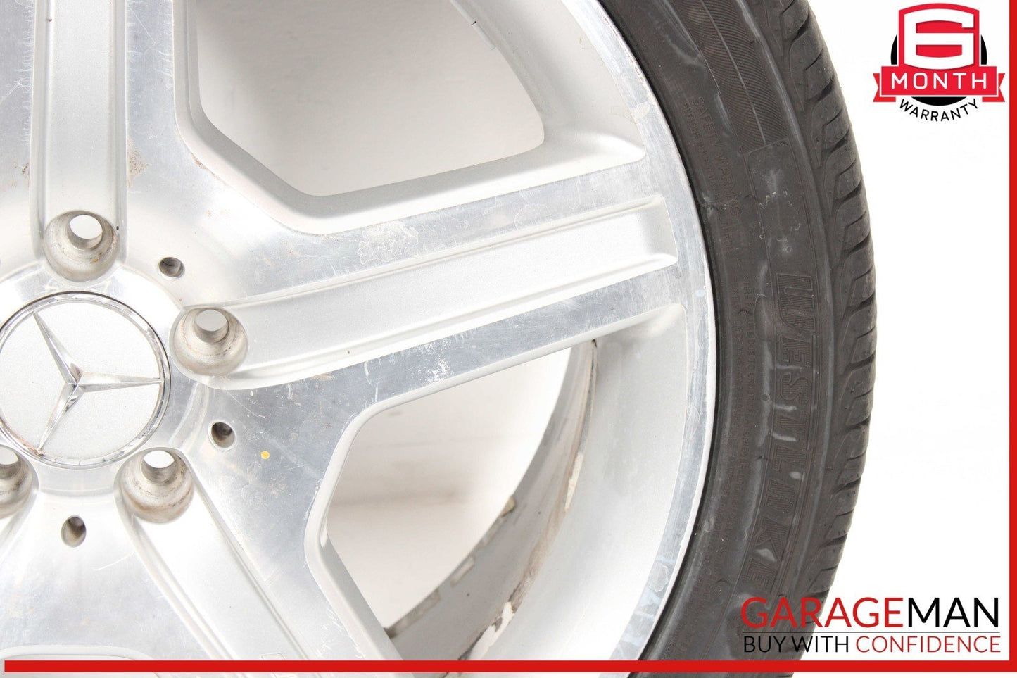 07-11 Mercedes W221 S550 CL63 AMG Wheel Tire Rim 8.5Jx19H2 ET43 OEM