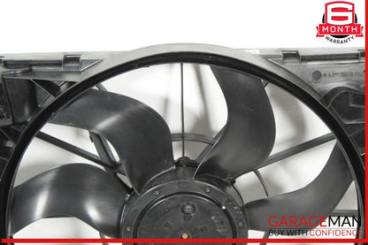 15-23 Mercedes W205 C300 E300 Engine Radiator Cooling Fan Motor Assembly OEM