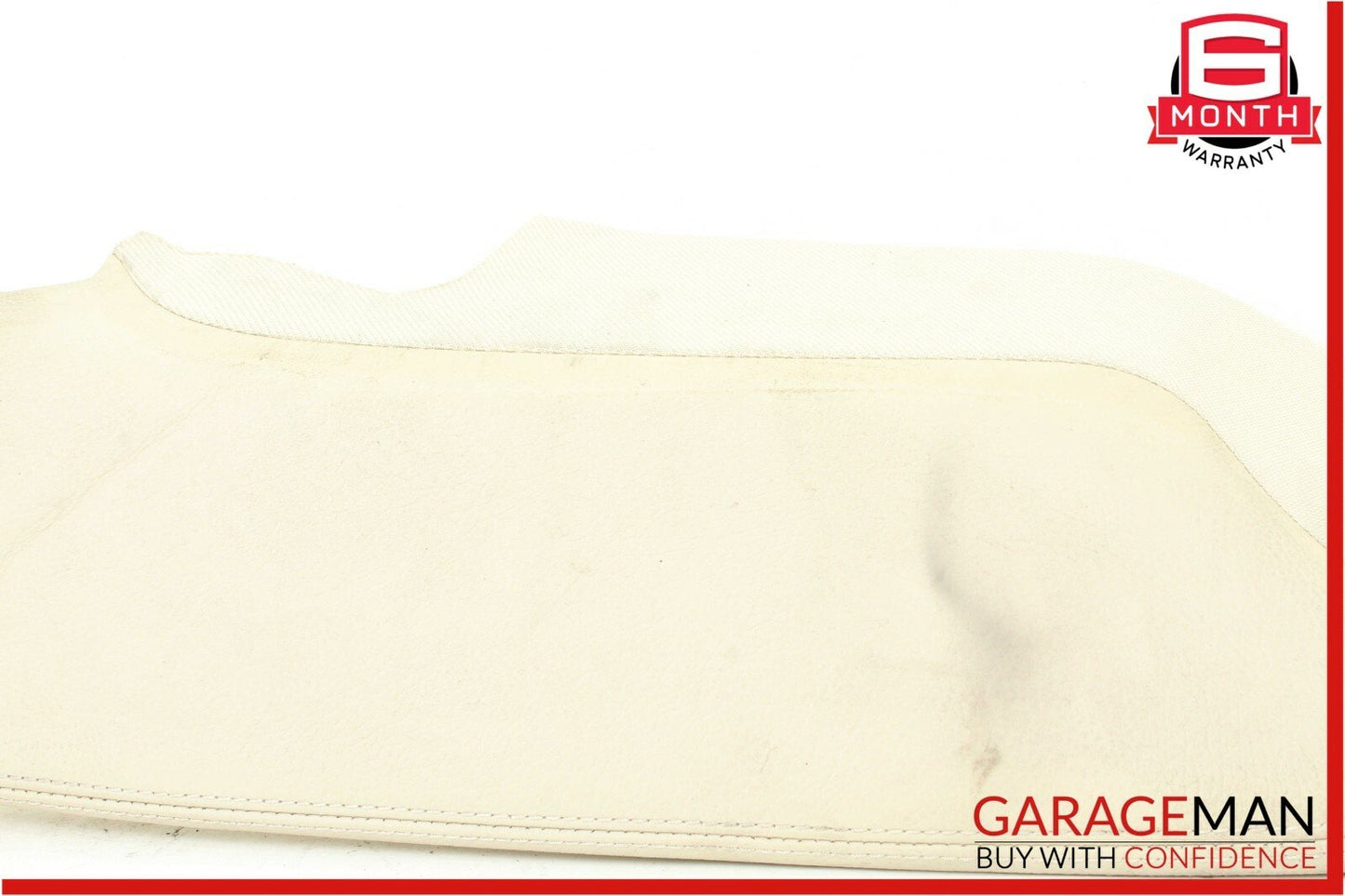 06-09 Mercedes W209 CLK350 Rear Left Side Seat Top Bolster Cushion Cover Beige