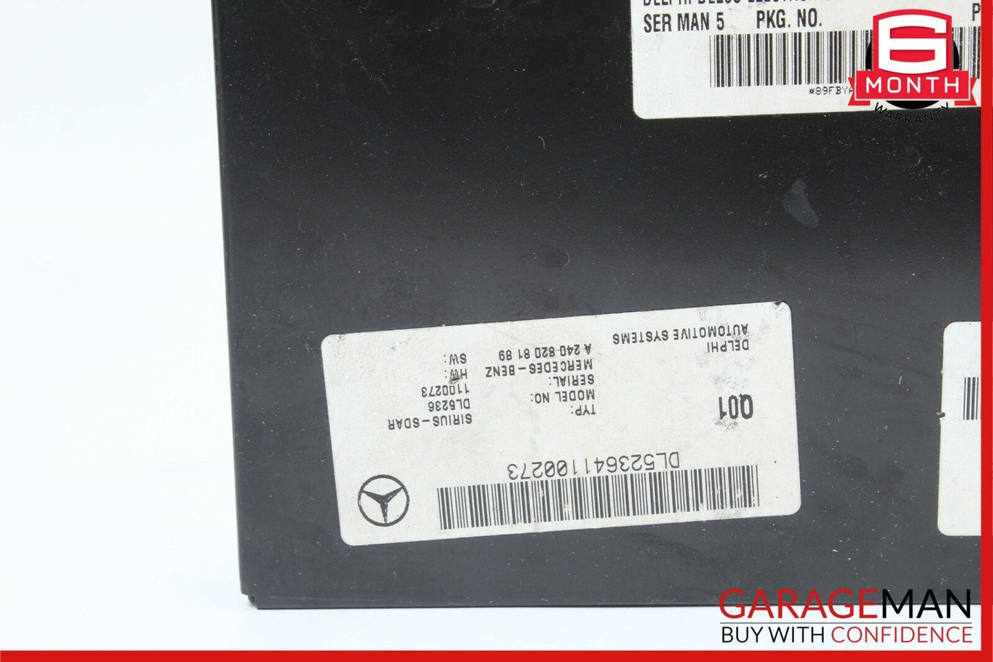 05-11 Mercedes W211 E500 SLK280 Sirius Satellite Radio Receiver Module OEM