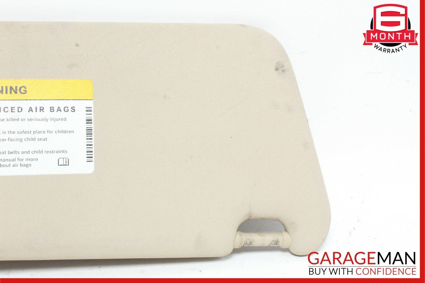 08-14 Mercedes W204 C300 Front Left Driver Side Sun Visor Sunvisor Shade OEM