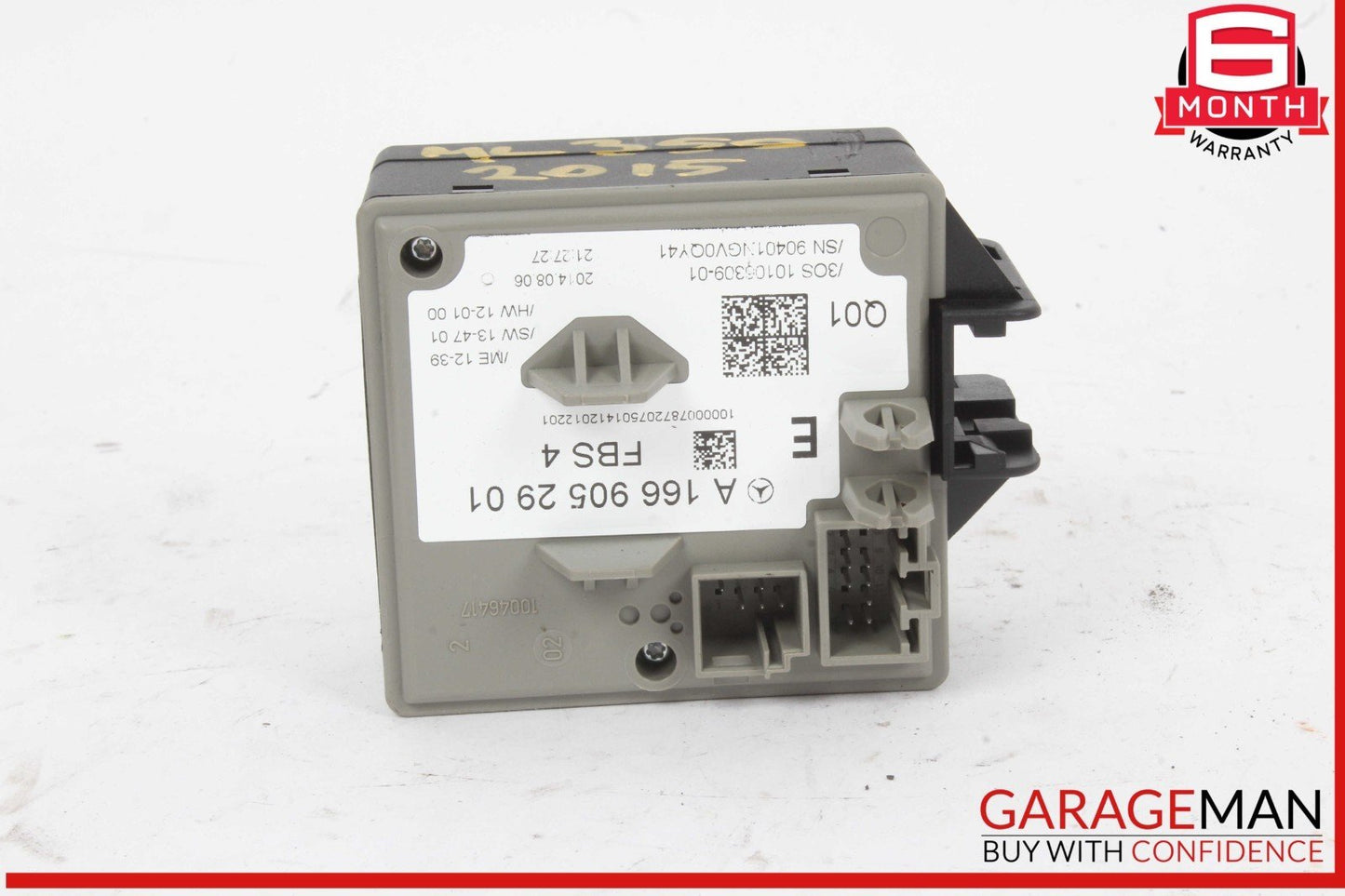 12-16 Mercedes W166 ML350 4MATIC ML450 Ignition Switch Module 1669052901 OEM