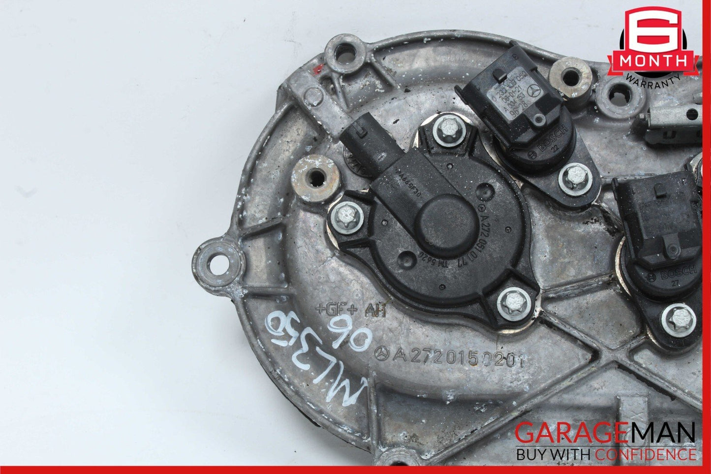 Mercedes ML350 R350 CLK350 C300 Front Left Engine Timing Chain Valve Cover Plate