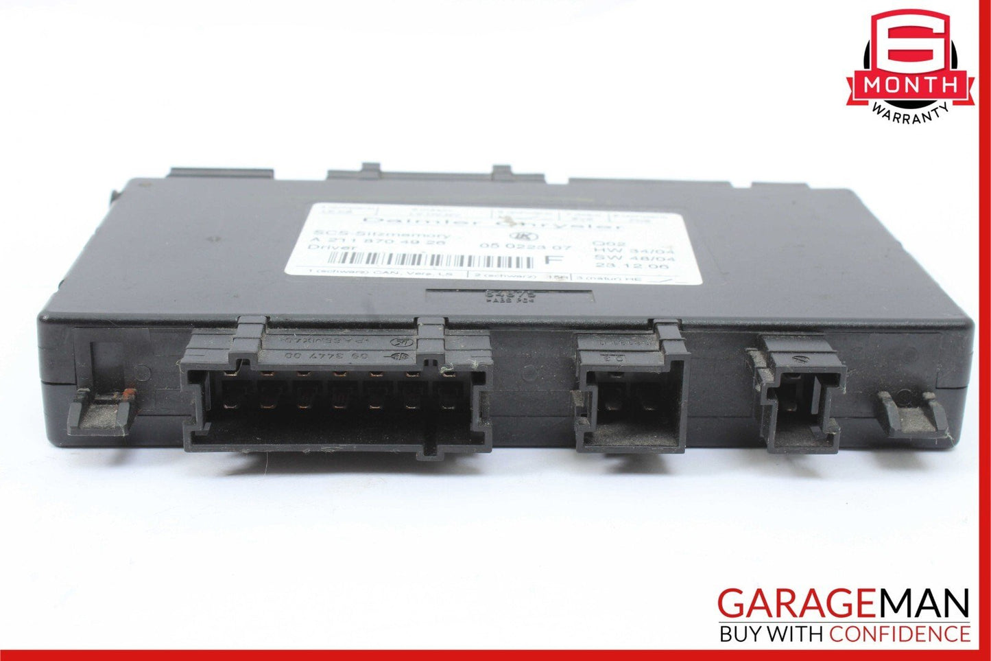 03-11 Mercedes X164 GL450 GL550 CLS500 Front Left Driver Seat Control Module OEM