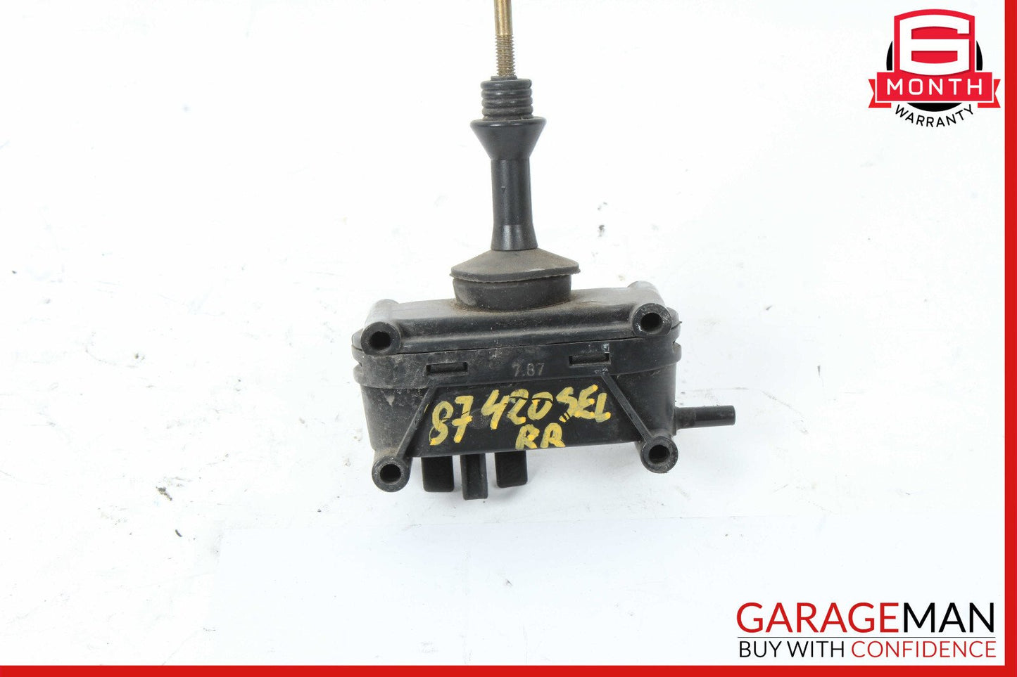 86-91 Mercedes W126 420SEL Rear Right Vacuum Lock Actuator Element OEM