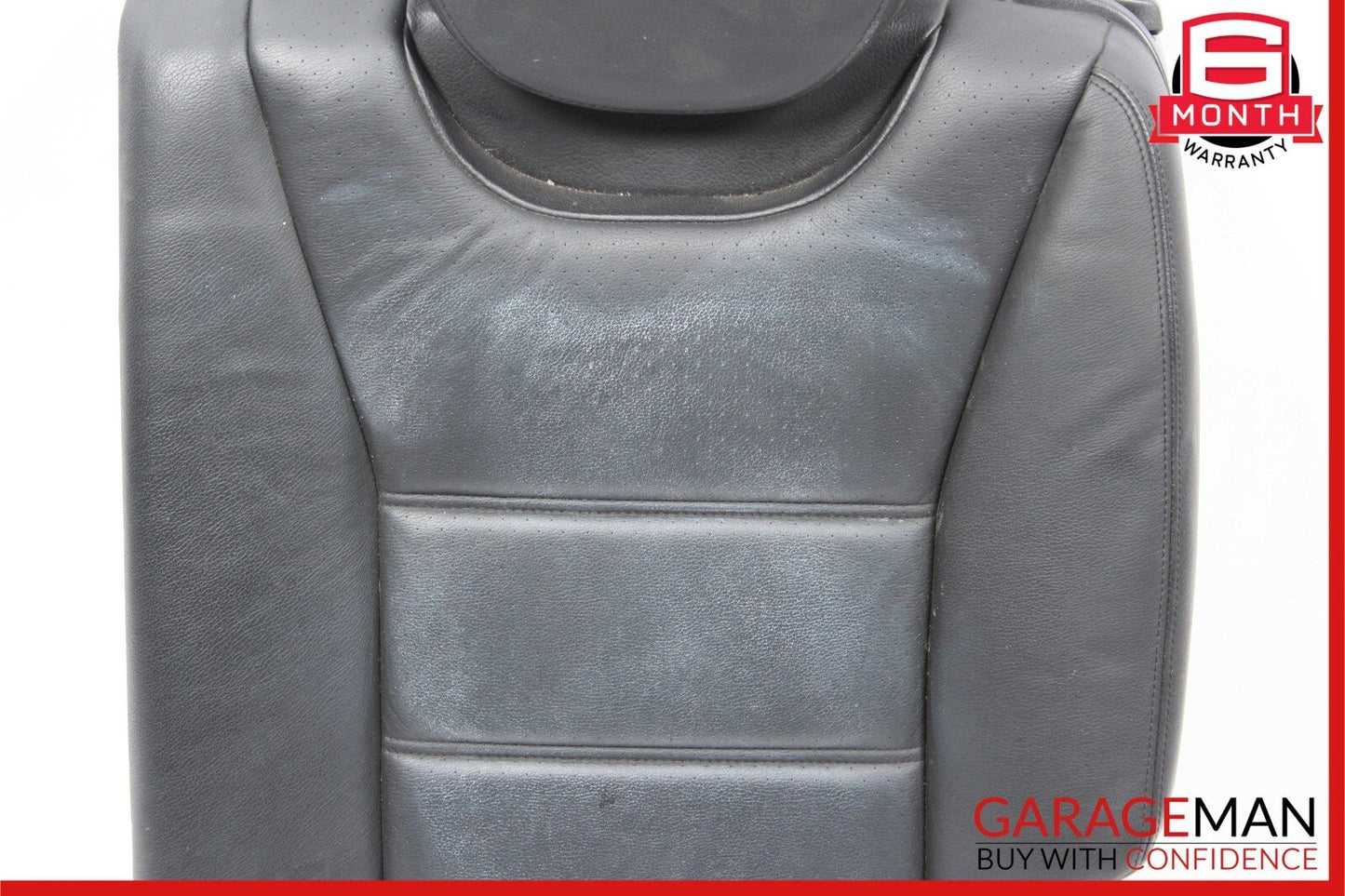 03-10 Porsche Cayenne 955 957 Rear Left Side Top Upper Seat Cushion Cover Black