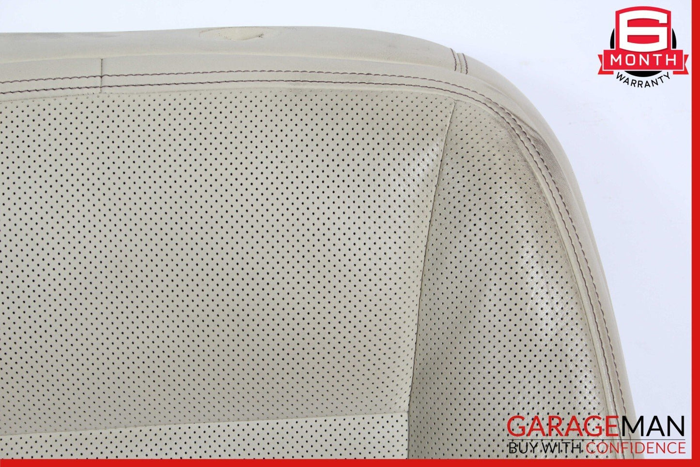 10-13 Mercedes W221 S550 S400 Front Right Top Upper Seat Cushion Cover Beige